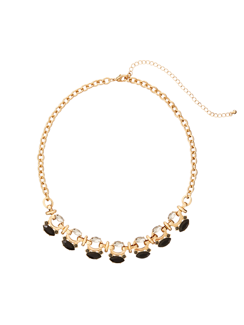 Casey Bib Necklace - Gold | Dia&Co